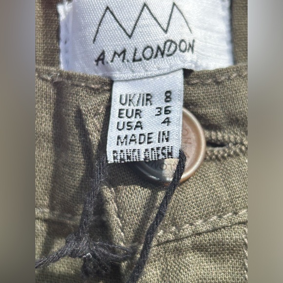 Cuffed High-Waisted shorts - Picture 3 of 5